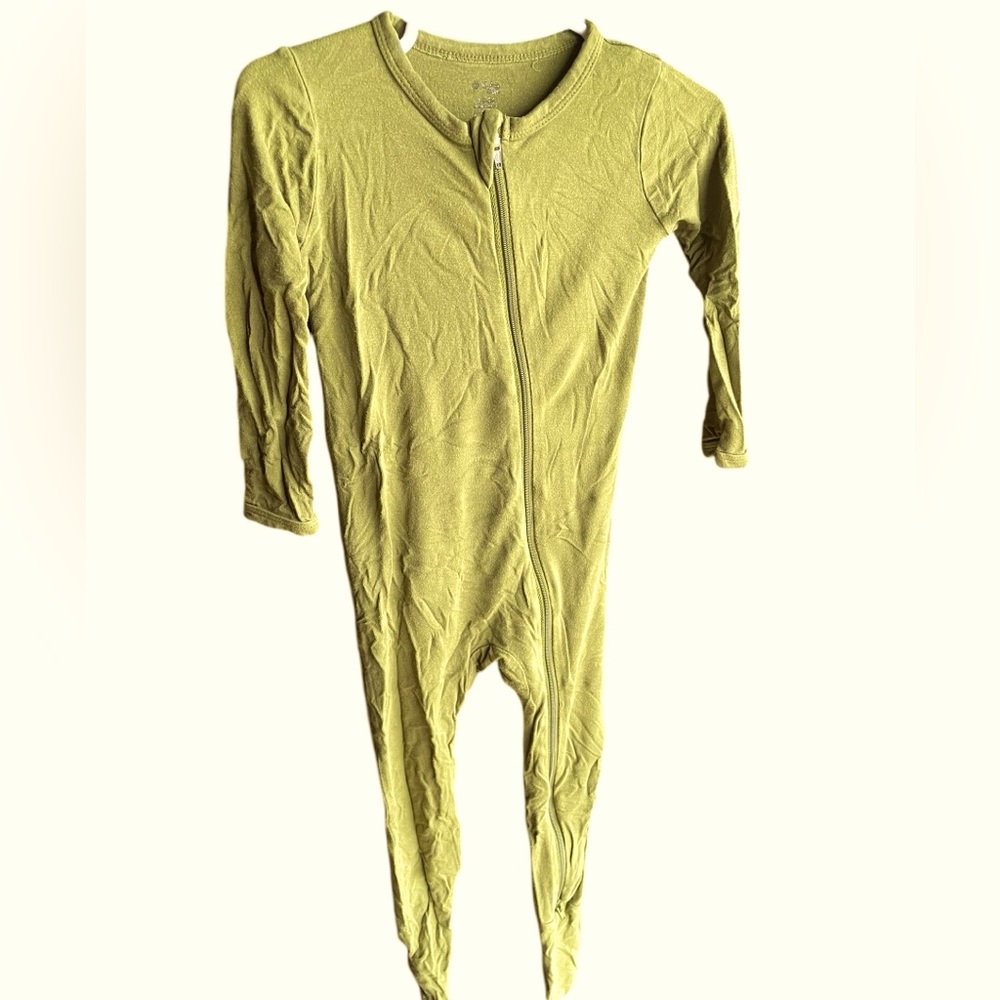 Kyte Baby Green Zip Up Footie‎ 18-24 Months
